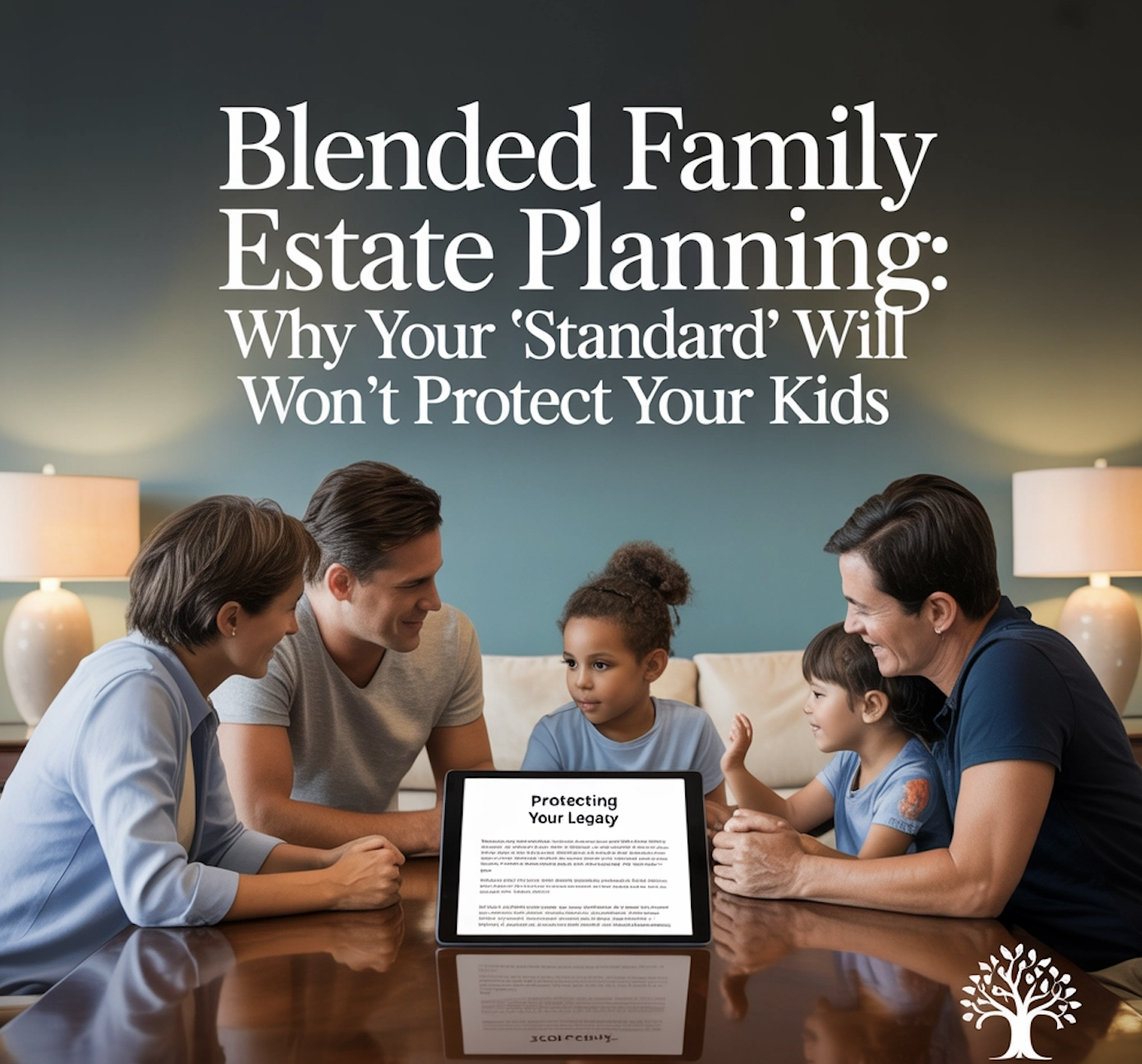 Estate Planning for Blended Families : Why Your ‘Standard’ Will Won’t Protect Your Kids