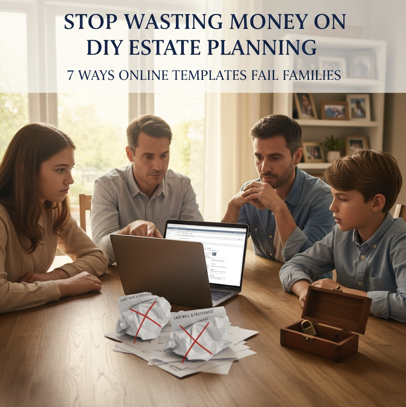 Stop Wasting Money on DIY Estate Planning: 7 Ways Online Templates Fail Families