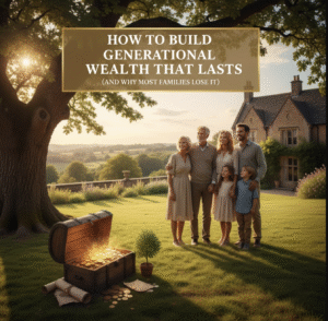 How to Build Generational Wealth That Lasts (And Why Most Families Lose It)