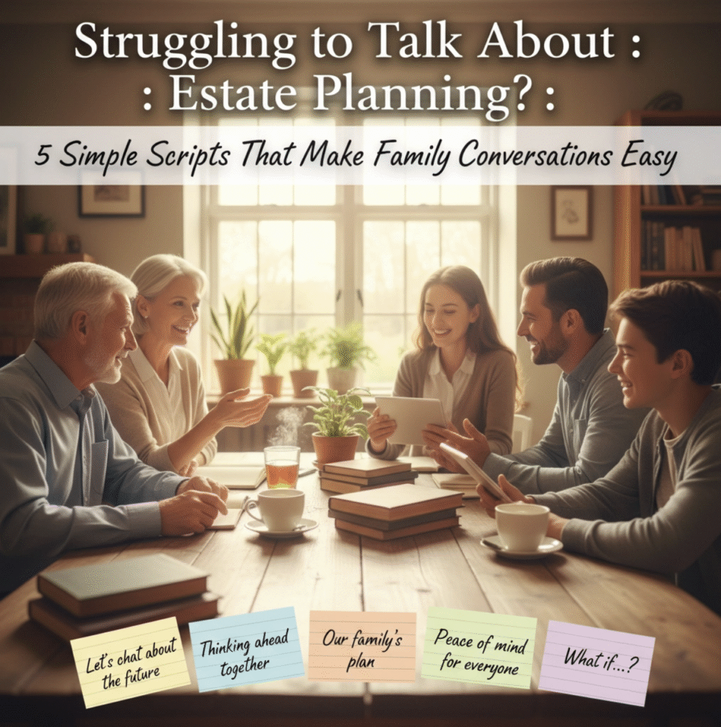 Our Family Script Struggling to Talk About Estate Planning? 5 Simple Scripts That Make ...
