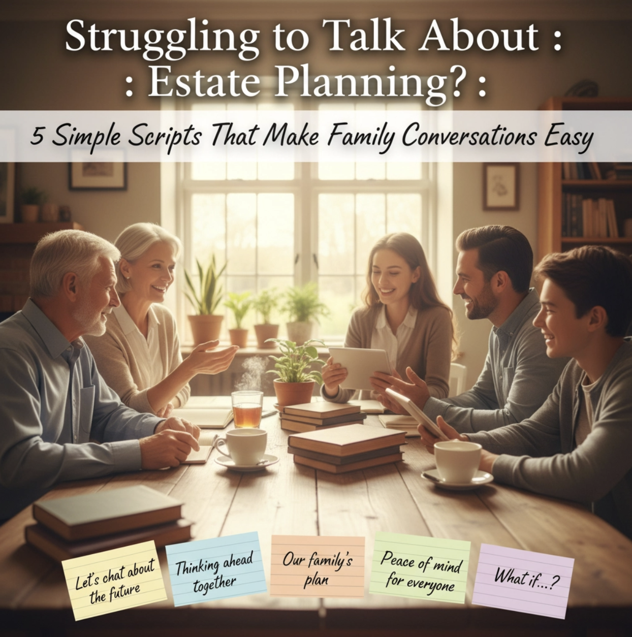 Struggling to Talk About Estate Planning? 5 Simple Scripts That Make Family Conversations Easy