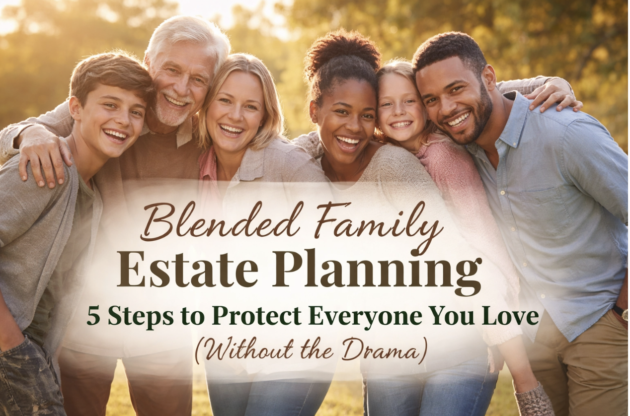 Blended Family Estate Planning: 5 Steps to Protect Everyone You Love (Without the Drama)