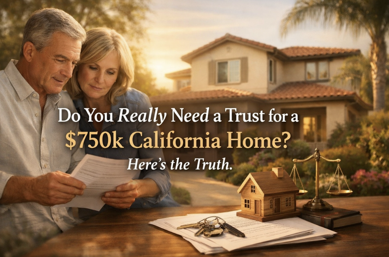 Do You Really Need a Trust for a $750k California Home?