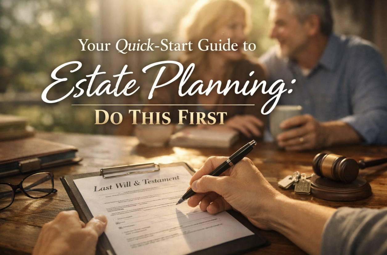 Your Quick-Start Guide to Estate Planning: Do This First